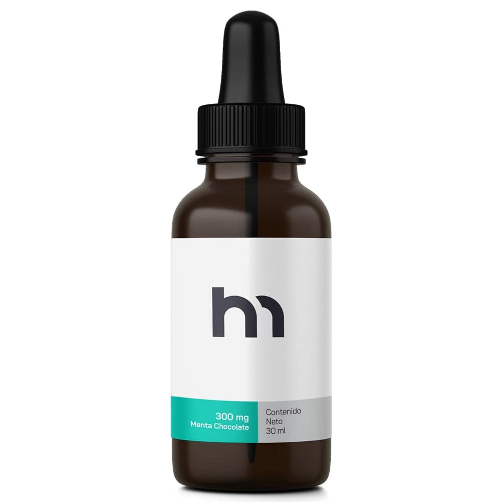 Aceite de cbd wellness con 300mg. 10mg/ml. frasco de 30ml. aceite vegetal con extracto de cannabis sativa l (cañamo) sin thc sabor menta- chocolate - Image 2