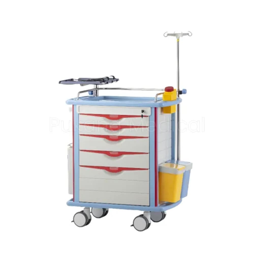 Carro de emergencia hospitalario