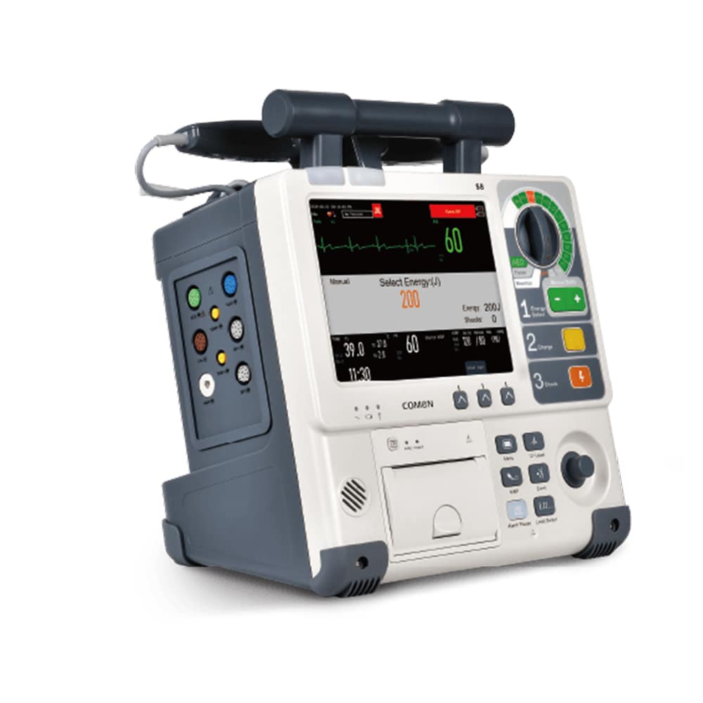 Desfibrilador monitor externo marca comen modelo s8
