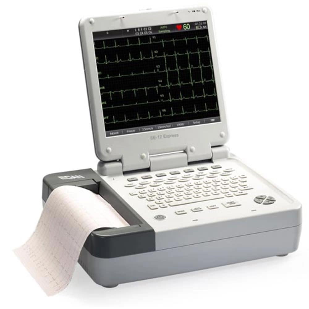 Electrocardiografo edan ecg modelo se12