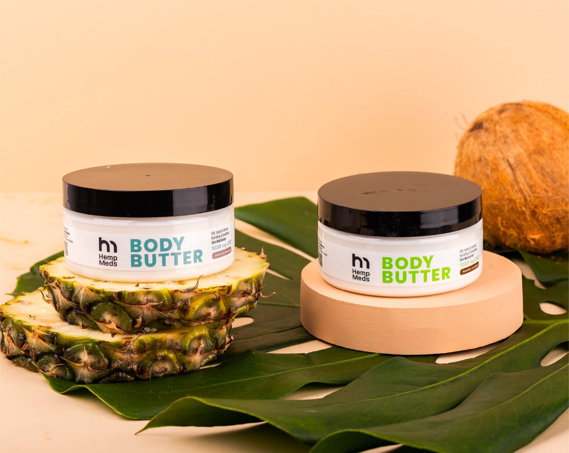 Crema de cbd body butter sueño de hawái 1000mg (8oz) - Image 5