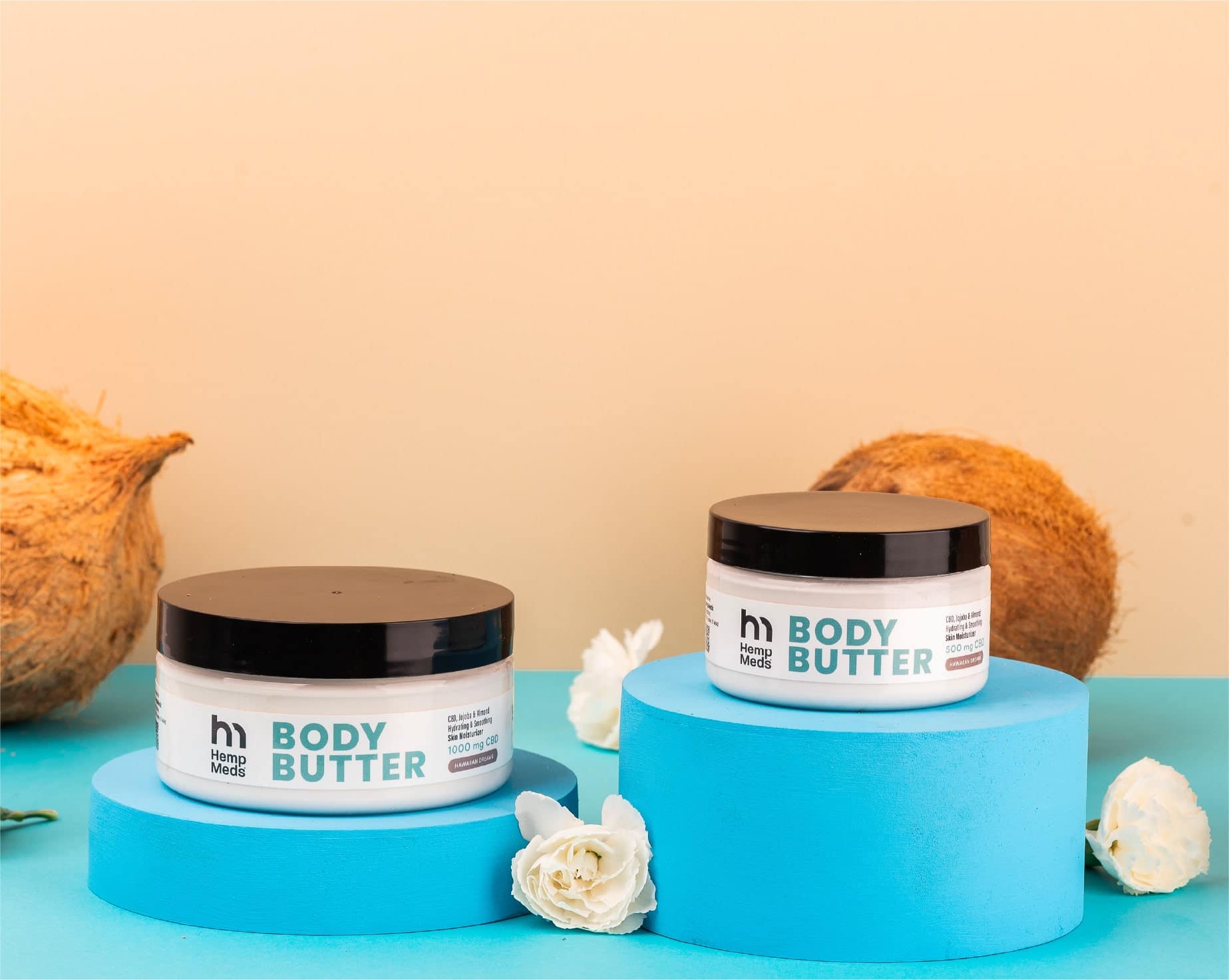 Crema de cbd body butter sueño de hawái 500mg (4oz) - Image 4