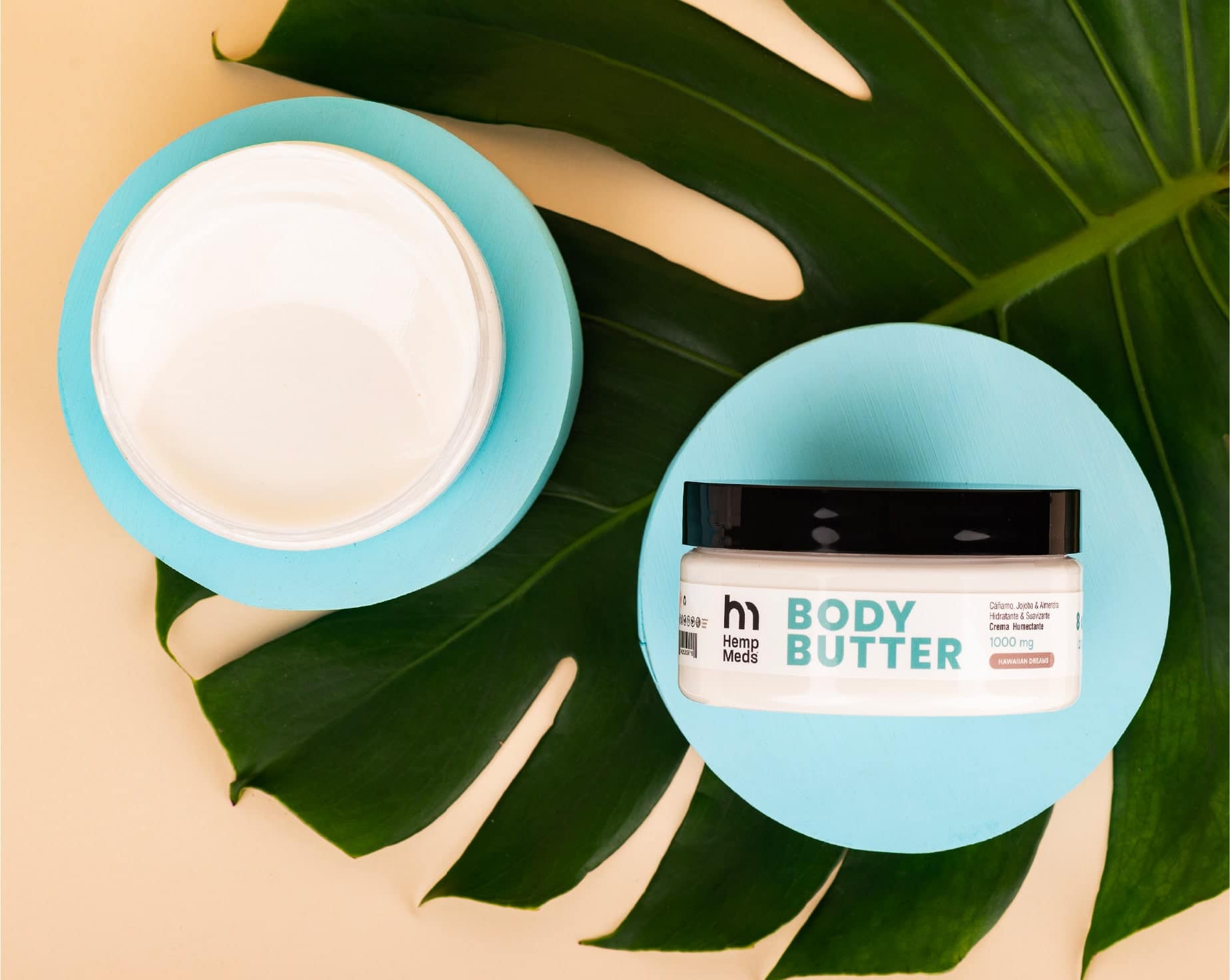 Crema de cbd body butter sueño de hawái 1000mg (8oz) - Image 4