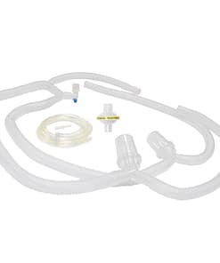 Circuito de ventilación desechable adulto con trampas de agua