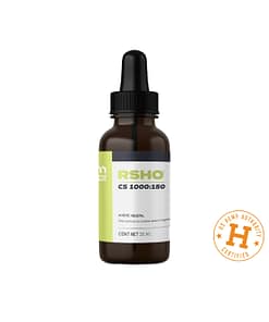 Rsho Cs (Calm Support) cbd + cbn frasco de 20 ml con 1150mg (30ml) aceite vegetal con extracto de cannabis sativa l (cañamo) sin thc.