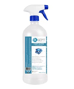 Alternative view of K Sept 750 ppm trocloseno de sodio nadcc bote de 1 litro