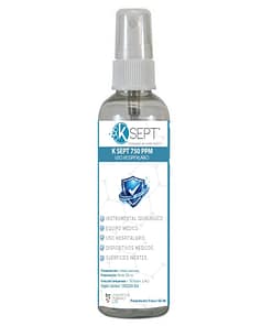 K Sept 750 ppm trocloseno de sodio nadcc frasco de 125ml